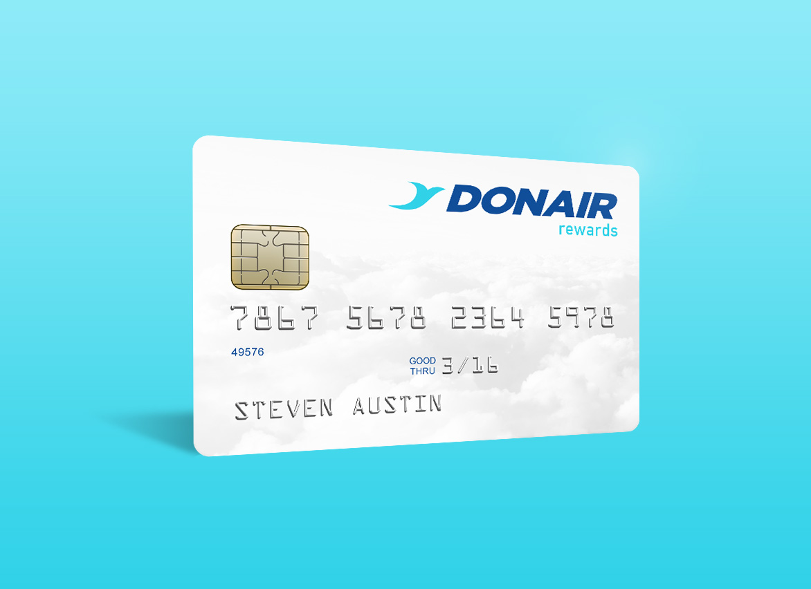 DonAir rewards card